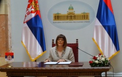 2.март 2017. Председница Народне скупштине Маја Гојковић 